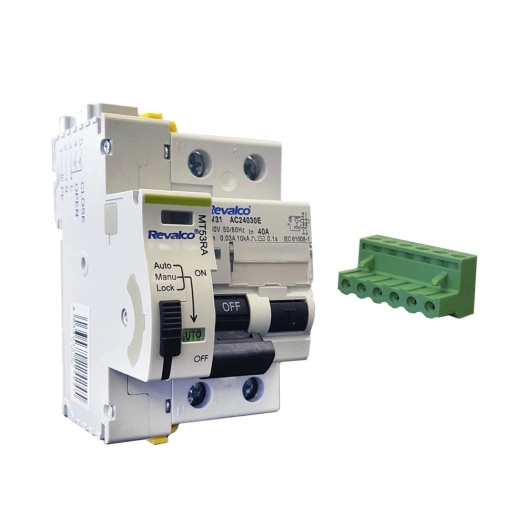 Disjoncteur Différentiel 2p 40a 30ma Ac C/Connexion Automatique