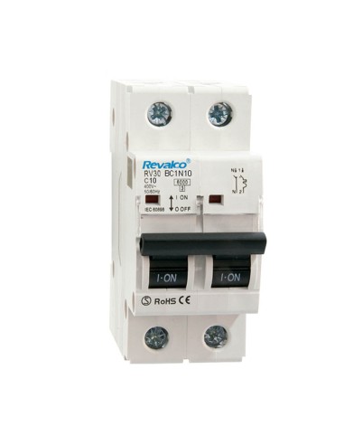 Disjoncteur Magnéto-Thermique Unipolaire+Neutre 25a