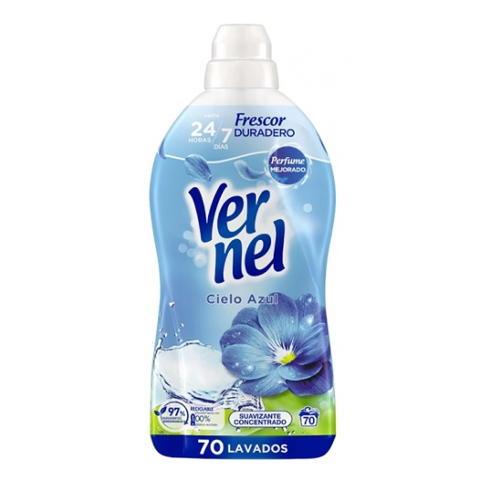 Adoucissant Vernel Bleu Ciel 70 Lavages