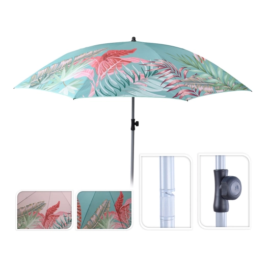 Parasol Réglable Ø160cm Modèle Animalier Couleurs Assorties