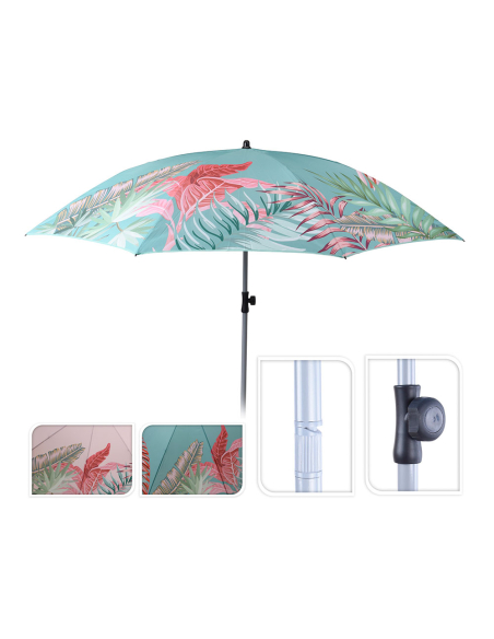 Parasol Réglable Ø160cm Modèle Animalier Couleurs Assorties
