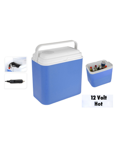 Réfrigérateur De Camping 24 L. Adaptateur De Voiture 12v Dc 39x24x39cm Atlantic