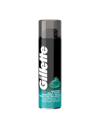 Gillette Gel Existing Gel Peaux Sensibles 200ml