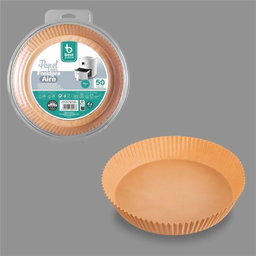 Friteuse À Air En Papier Ronde 20cm 730227 Best Products