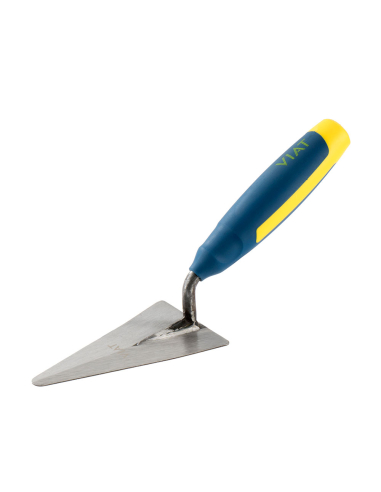 Auge Pointe Ronde Soudée, En Tôle D'acier Traitée Avec Poignée Ergonomique Bi-Matière Pour Un Plus Grand Confort. Mesures: 73x12