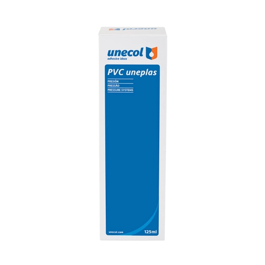 Pvc Uneplas, Tube Aluminium Étui 125ml + Distributeur A2026 Unecol