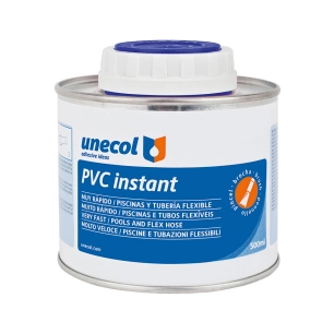 Instant Pvc, Flacon Metal 500ml Avec Pinceau A2053 Unecol