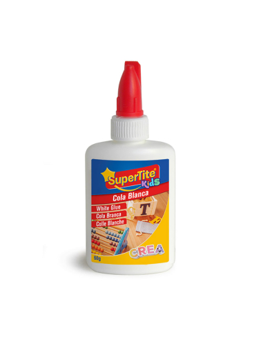 Colle Scolaire Blanche Pot 60g A2423 Supertite
