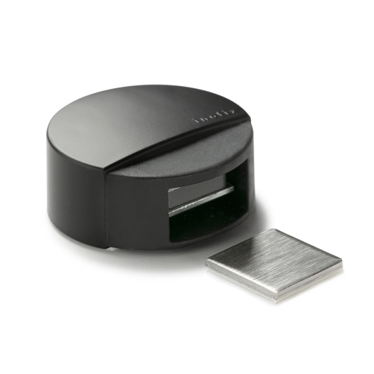 Adhésif Noir Mat Stop Et Retenue Magnétique 2037-8 Inofix