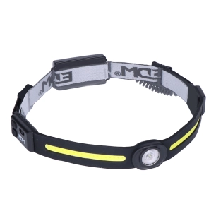 Torche Frontale 3w + 5w Cob Edm. Led Centrale 3w 130lm + Led Cob 310lm