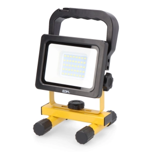 Projecteur Led Rechargeable 20w 2000lm 6500k Edm