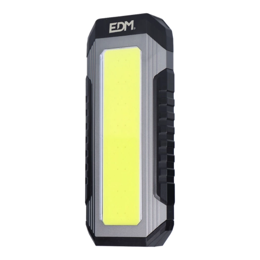 Torche Rechargeable Xl 10w 3 Leds 1000lm 2x2000mah Edm.