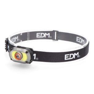Lampe Frontale En Aluminium Rechargeable 7w 500lm Edm