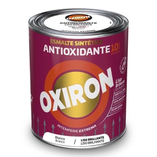 Émail Synthétique Métallique Antioxydant Oxiron Lisse Blanc Brillant 250ml Titan 5809077