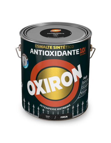 Émail Synthétique Métallique Antioxydant Oxiron Forge Noir 250ml Titan 5809029