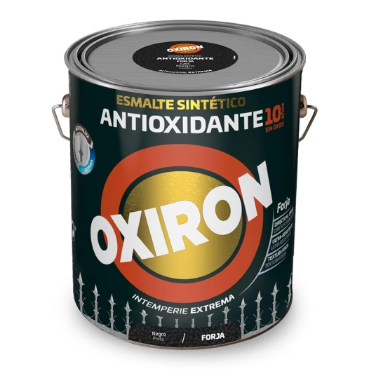 Émail Synthétique Métallique Antioxydant Oxiron Forge Noir 750ml Titan 5809031