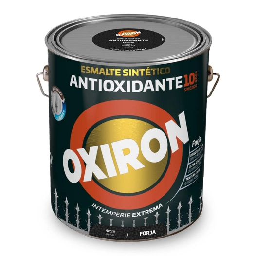 Émail Synthétique Métallique Antirouille Oxiron Forge Noir 4l Titan 5809028