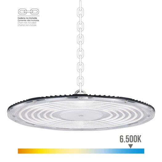 Hotte Led 100w 10 000lm 6500k 90° Ip65 Edm.