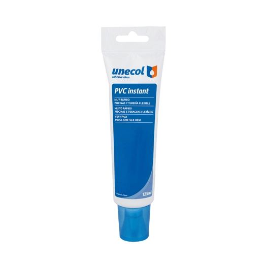 Pvc Instantané, Tube Plastique 125ml A2575 Unecol