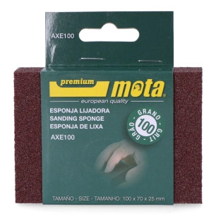 Papier Abrasif Éponge D'oxyde D'aluminium Grain 100 Axe100 Mota
