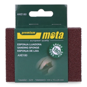 Papier Abrasif Éponge À L'oxyde D'aluminium Grain 180 Axe180 Mota