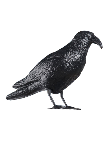 Épouvantail Anti-Oiseau En Forme De Corbeau 36x13x18cm
