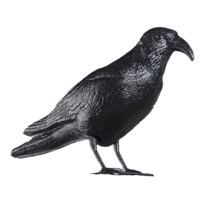 Épouvantail Anti-Oiseau En Forme De Corbeau 36x13x18cm