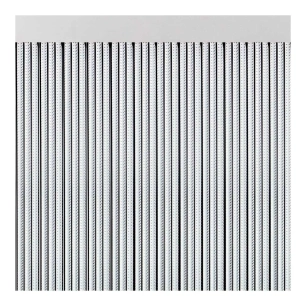 Ruban De Rideau De Porte S-350 Couleur Noire 90x210cm A01460 Acudam