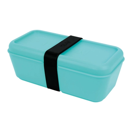 Contenant Alimentaire Rectangulaire 0,75 L Turquoise, Série Sunset Milan