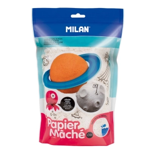 Sac Papier Maché Blanc Poudre 200g Milan