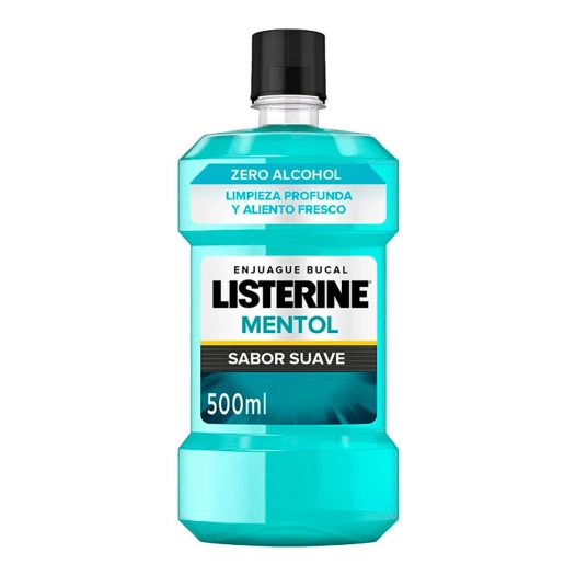 Antiseptique Buccal 500ml Listerine Zero Menthol (SAVEUR Lisse)