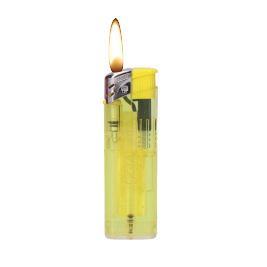 Briquet Couleurs Assorties Rechargeable 8x2,5x1cm Euro/U
