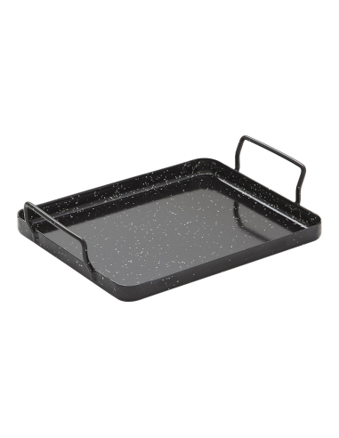 Plateau En Acier Émaillé Pour Four 26x30x2cm Vaello. - Vaello