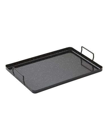 Plateau En Acier Émaillé Pour Four 40x40x2cm Vaello. - Vaello