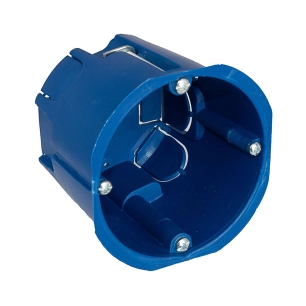 Boîtier Universel Pour Mécanismes À Cloisons Crées. Bleu. Solera 5625a. - Solera