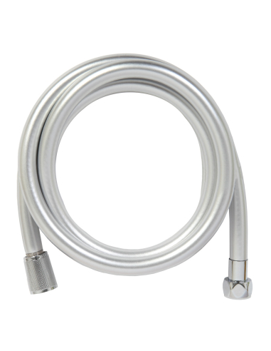 Flexible de douche Pvc Chrome Flexo 1,8m Edm