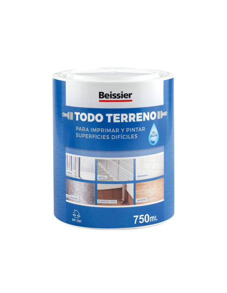 Beissier Tout Terrain Blanc Peinture multi-supports à l'eau - BEISSIER