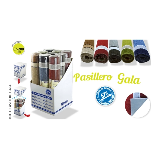 Paillasson En Rouleau Pour Couloir Gala 200x67cm Couleurs Assorties Hidalgo - Hidalgo