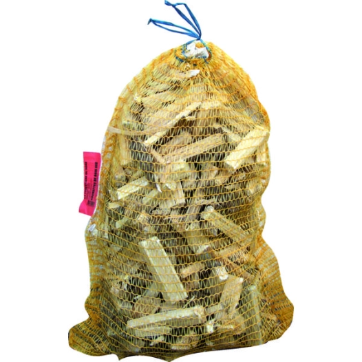 Bûchettes de bois pour allumage (filet De 40 Litres) - GRILL O'BOIS