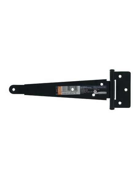 Penture anglaise cataphorèse noire axe composite 20