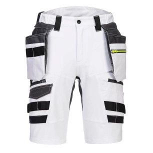 Bermuda Holster Amovibles DX4 - 46 - Blanc - PORTWEST