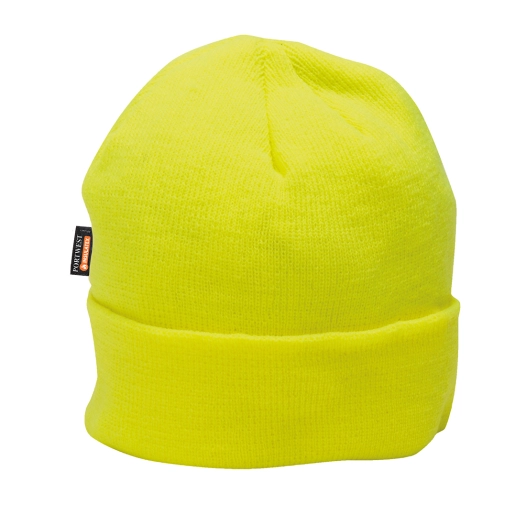 Bonnet en tricot isolé - Jaune - PORTWEST