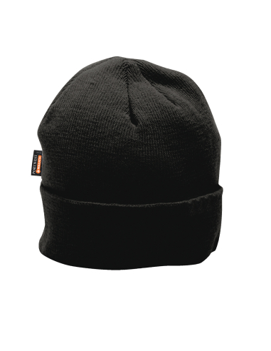 Bonnet en tricot isolé - Noir - PORTWEST
