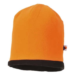 Bonnet Hi-Vis réversible - Orange/Noir - PORTWEST