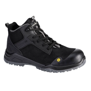 Botte intermédiaire Bevel Composite S3S ESD SR FO - 41 - Noir/Gris - PORTWEST