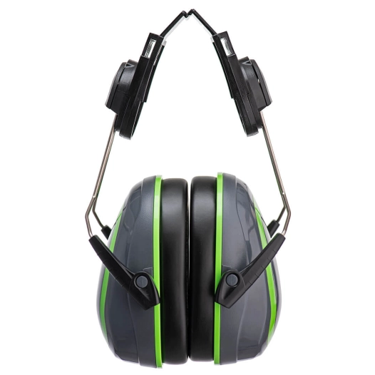 Casque anti-bruit HV Extreme - Gris /Vert - PORTWEST
