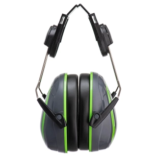 Casque anti-bruit HV Extreme - Gris /Vert - PORTWEST