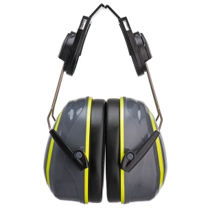 Casque anti-bruit HV Extreme clipsable - Gris/Jaune - PORTWEST