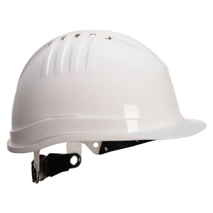 Casque de sécurité Expertline (roue à cliquet) - Blanc - PORTWEST