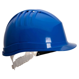 Casque de sécurité Expertline (roue à cliquet) - Bleu Royal - PORTWEST